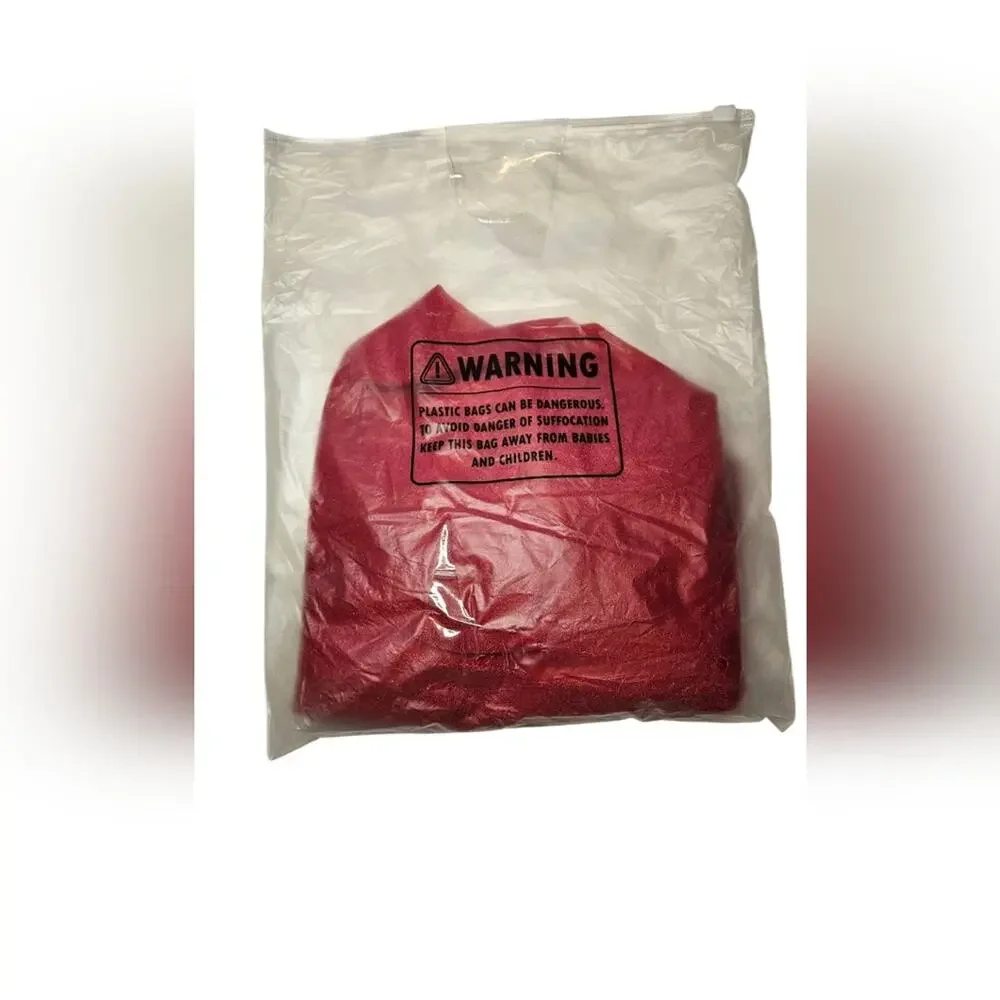 Elegant Red Drapery, Never Used